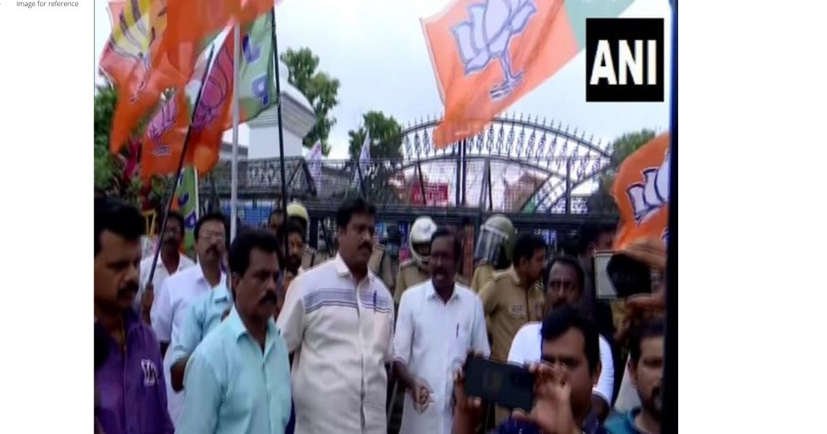 Kerala BJP holds protest outside NEET-UG exam centre after woman candidate files complaint over removal of innerwear
